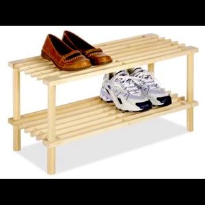 Entryway Shoe stand.